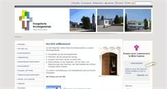 Desktop Screenshot of evkirche-oberholzheim.de